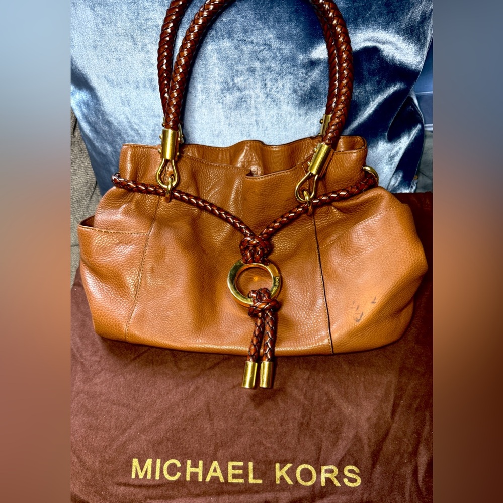 Michael Kors Skorpios Leather Hobo